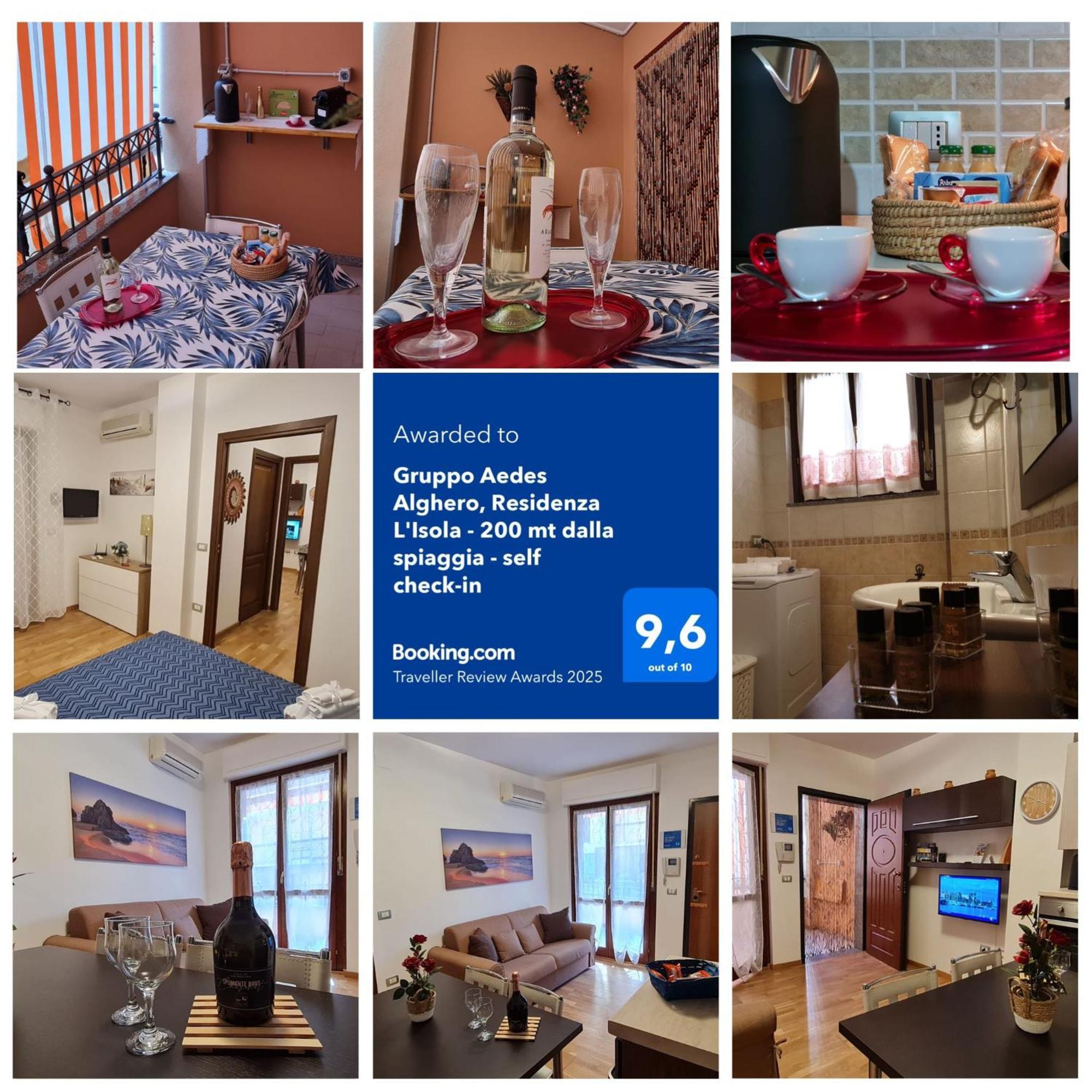 Gruppo Aedes Alghero, Residenza L'Isola - 200 Mt Dalla Spiaggia Extérieur photo